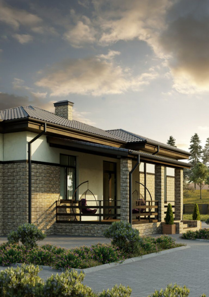 Клинкерная плитка БерезаКерамика Old Town графит 25*12.5, 319046