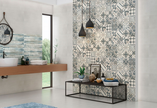 Керамическая плитка настенная Eurotile Ceramica RHYTHM DÉCOR HEXA 30X60, 173