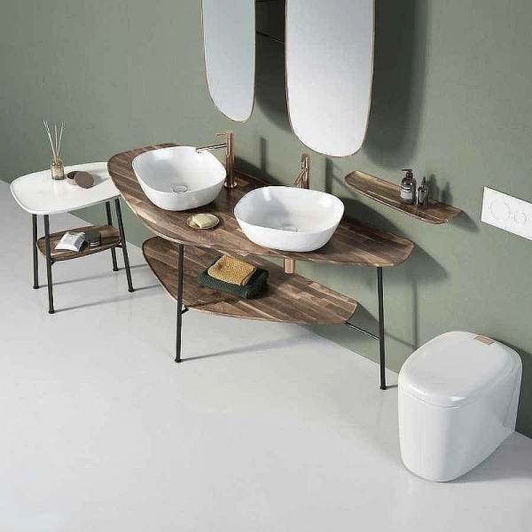 Смеситель для раковины Vitra Origin, медный, A4255726