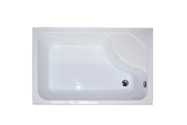 Душевая кабина Royal Bath 120х80х200, прозрачное стекло, белый профиль,  правый, RB 8120ВP-T-R