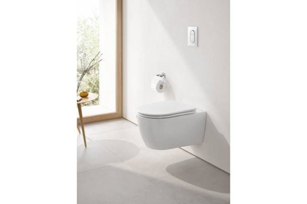 Сиденье для унитаза Grohe Essence Ceramic, дюропласт, микролифт, альпин/белый, 39577000