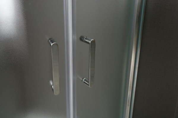 Душевая кабина BelBagno Uno-195 850x850x1950, прозрачное стекло, хромированный профиль, UNO-195-R-2-