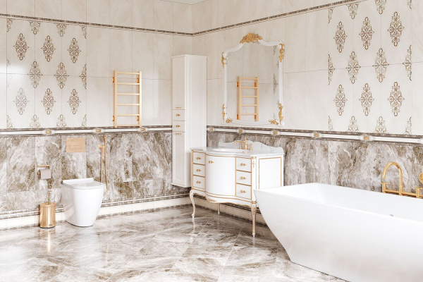 Бордюр Eurotile Ceramica HERMITAGE 281 8.5*30
