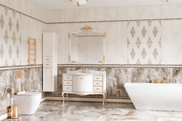 Бордюр Eurotile Ceramica HERMITAGE 281 8.5*30