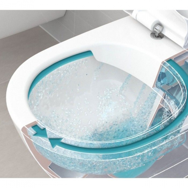 Унитаз подвесной Villeroy&Boch Omnia Architectura, безободковый, с крышкой микролифт, 5684HR01