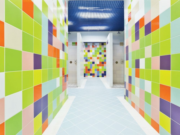 Плитка настенная Kerama Marazzi Калейдоскоп 20х20 бирюза 5185 N