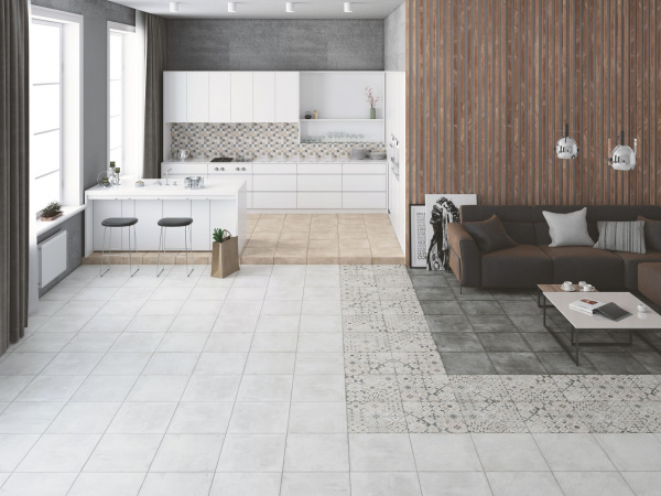 Керамогранит Lasselsberger ЦЕМЕНТ СТАЙЛ 450*450 беж. 6246-0053-1001