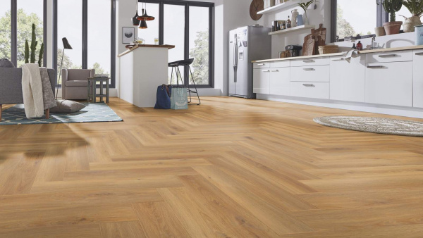 Ламинат Kronotex Herringbone Дуб Пиза 665x133  мм, D3861
