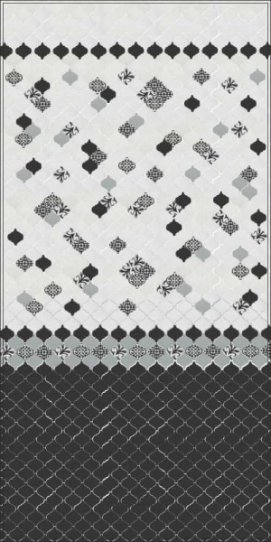 Плитка керамическая настенная Kerama Marazzi Арабески глянц белый 26x30, 65000