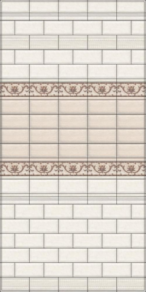 Бордюр Kerama Marazzi Багет 20х5 Олимпия беж BLB030