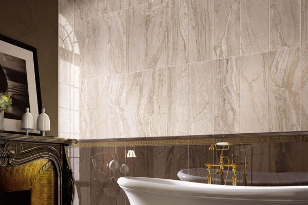 Декор настенный Atlas Concorde Suprema Bronze Brokade 25х75х0,85