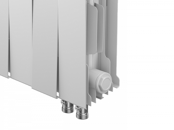 Радиатор биметаллический Royal Thermo PianoForte 200 /Bianco Traffico VDR - 20 секций, белый, RTPBTV