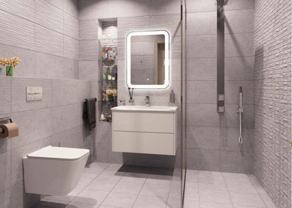 Керамическая плитка настенная Cube Ceramica F-Prado Brown 30*30