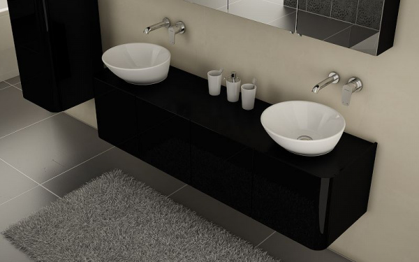 Раковина Vitra Geo 38, белый, 7421B003-0016
