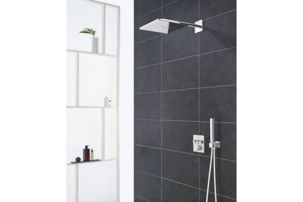 Внешняя часть термостатического смесителя Grohe Grohtherm SmartControl на 3 выхода, хром, 29126000