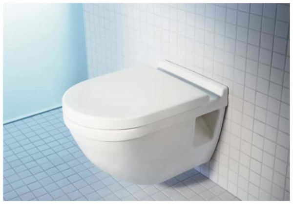 Унитаз подвесной стандартный 54 см Duravit Starck 3, 2200090000