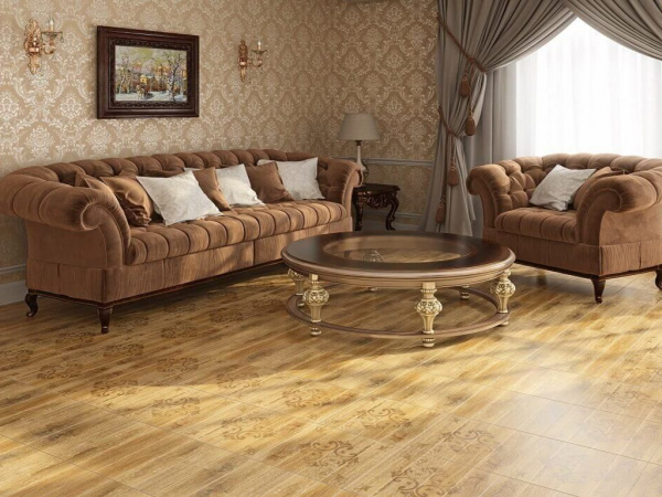 Керамогранит Grasaro Italian Wood Structure Honey/Медовый G-251 20х60 G-251/SR/20x60