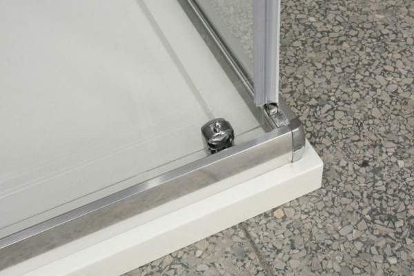 Душевая кабина BelBagno Uno 1200x800x1850, прозрачное стекло, хромированный профиль, UNO-AH-1-120/80