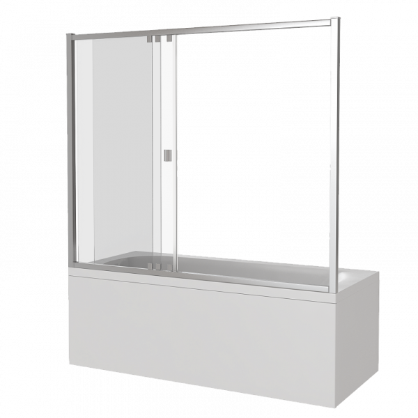 Шторка для ванны Bas SCREEN WTW-180-C-CH