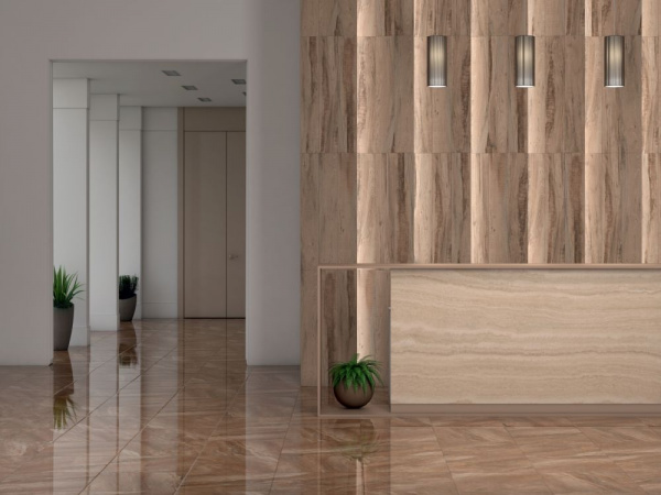 Керамогранит Kerama Marazzi Риальто 60х119,5 песочный натуральный SG560400R