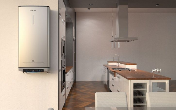 Водонагреватель электрический Ariston VELIS LUX INOX PW ABSE WIFI 100 плоский, 3700676