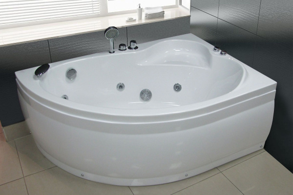 Ванна акриловая Royal Bath ALPINE  160х100х58 см, белый, правая, RB819101R