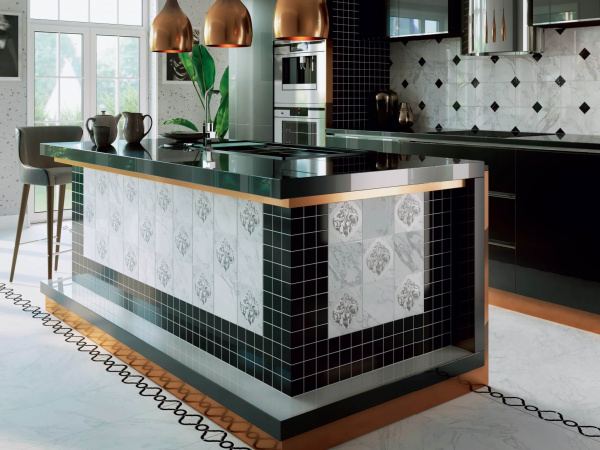 Бордюр Kerama Marazzi Багет Фрагонар 15х3 белый BLD029