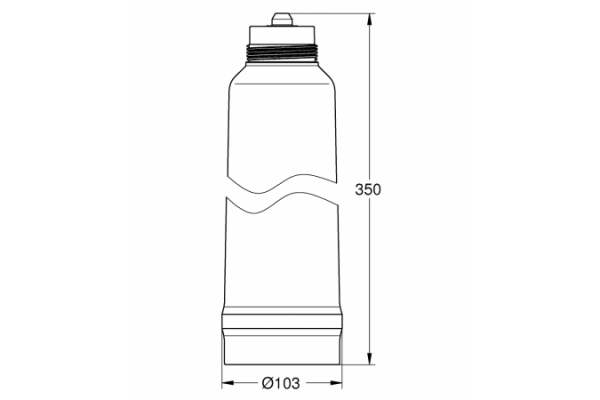 Сменный фильтр Grohe Blue, 2600 л, 40412001