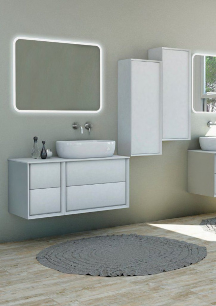 Тумба для раковины подвесная Cezares BELLAGIO 700x460x480, 54714 Bianco Opaco