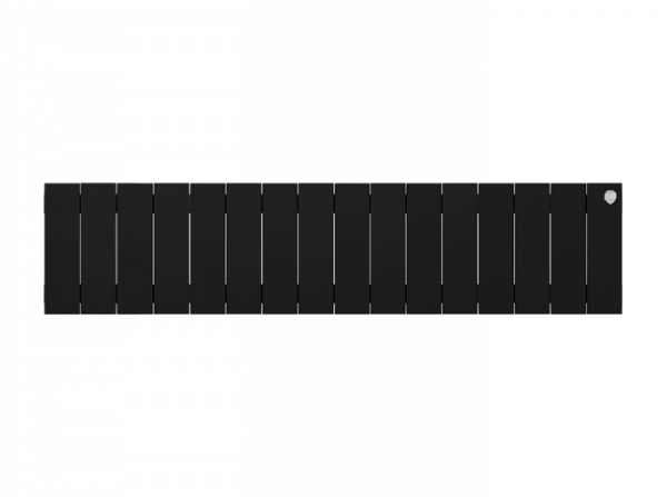 Радиатор биметаллический Royal Thermo PianoForte 200 /Noir Sable - 16 секций, черный графитовый, RTP