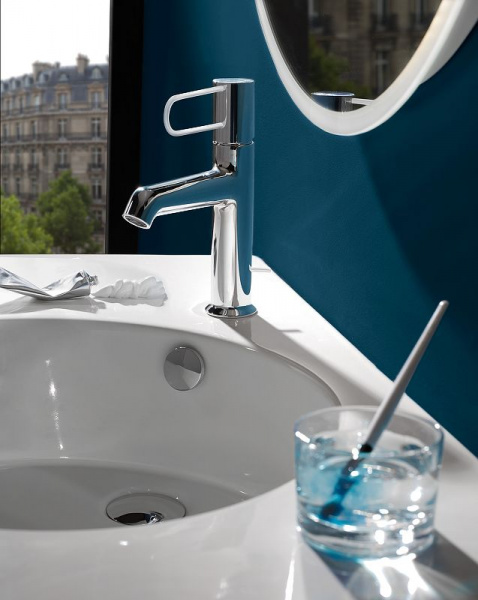 Раковина Jacob Delafon Odeon Rive Gauche, 80 см, керамика, белый, EXAW112-Z-00