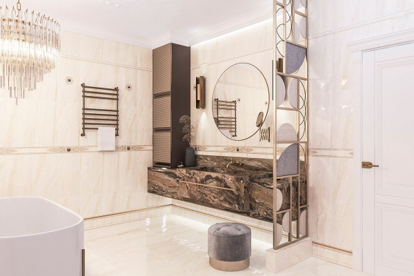 Декор Eurotile Ceramica (вставка в окно) ARTEMIS 364 10.5*10.5