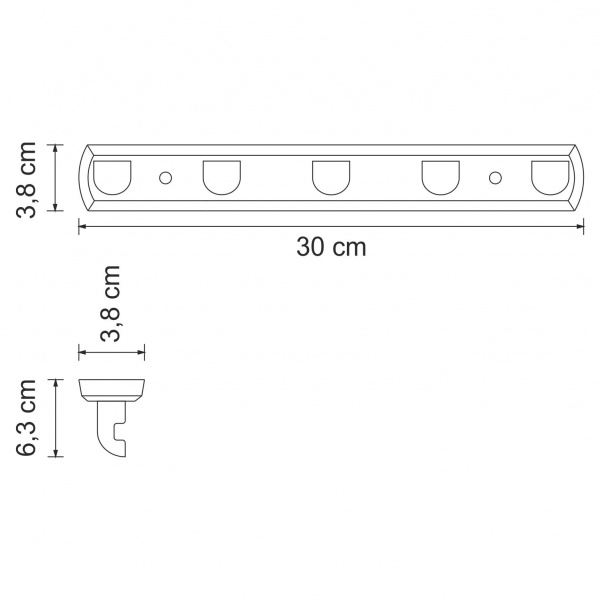 Кронштейн WasserKRAFT Kammel K-8300, K-8375