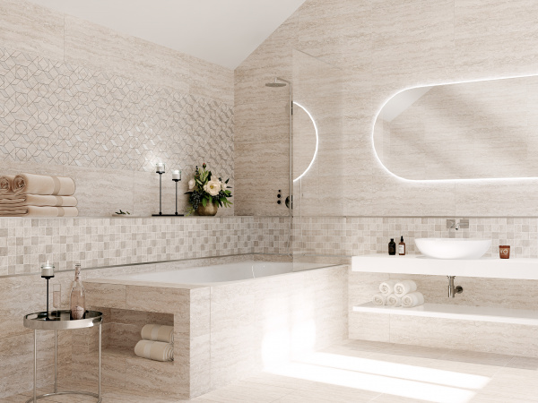 Керамическая напольная плитка Azori ASCOLI BEIGE 42*42 1с, 507123001