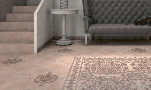 Вставка Kerama Marazzi Честер 14,7х14,7 беж STG\E252\3417