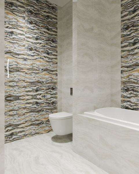 Керамическая плитка настенная Eletto Ceramica GALA IVORY STRUTTURA 24,2*70,0 1с, 508371101