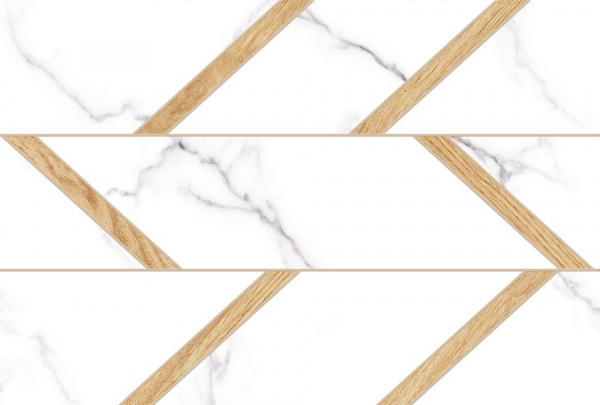 Керамическая плитка настенная Global Tile Вега / Vega Бел. 27x40 _орнамент, 9VG0105TG
