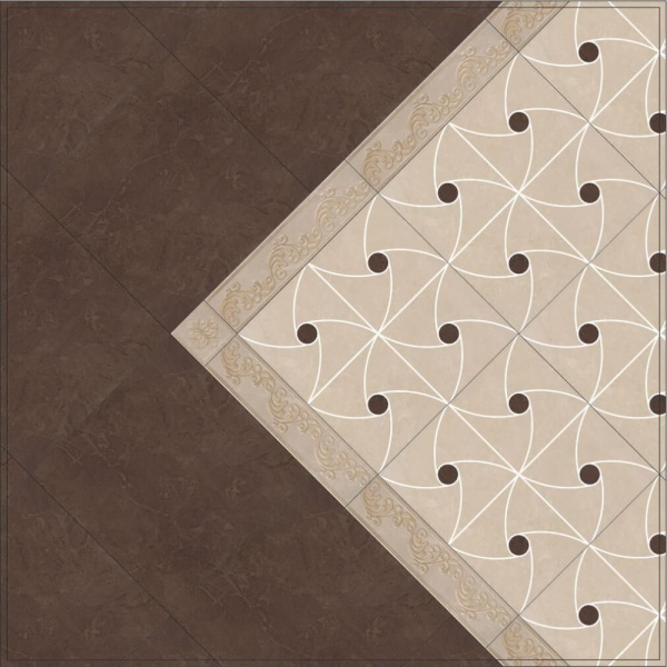Вставка Kerama Marazzi 7х7 Версаль AD\B400\SG9297