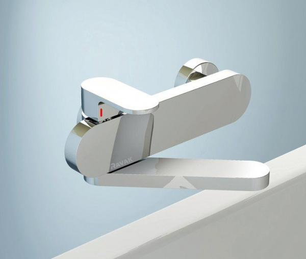 Смеситель для ванны Ravak Chrome CR 022.00/150 150 мм X070042