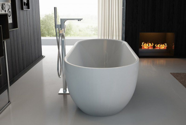 Ванна акриловая BelBagno 170*80 см, белая, BB70-1700-800