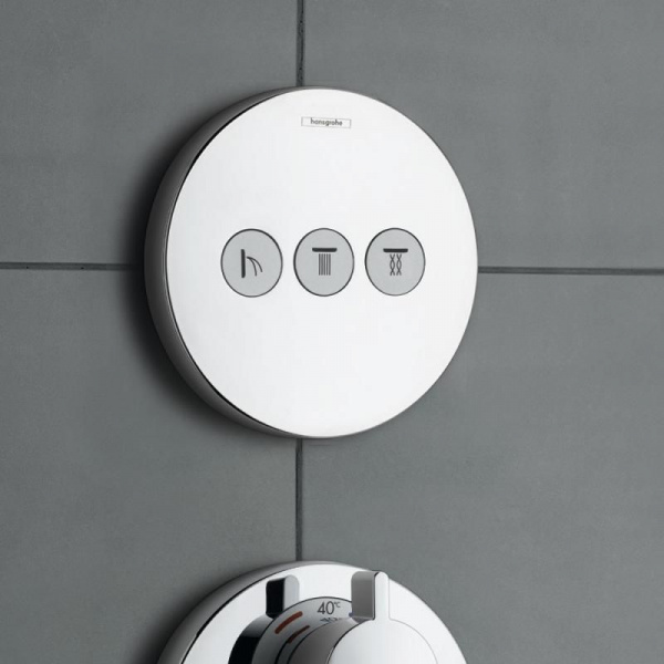 Shower Select S Запорно-переключающее устройства на три отверстия 15745000