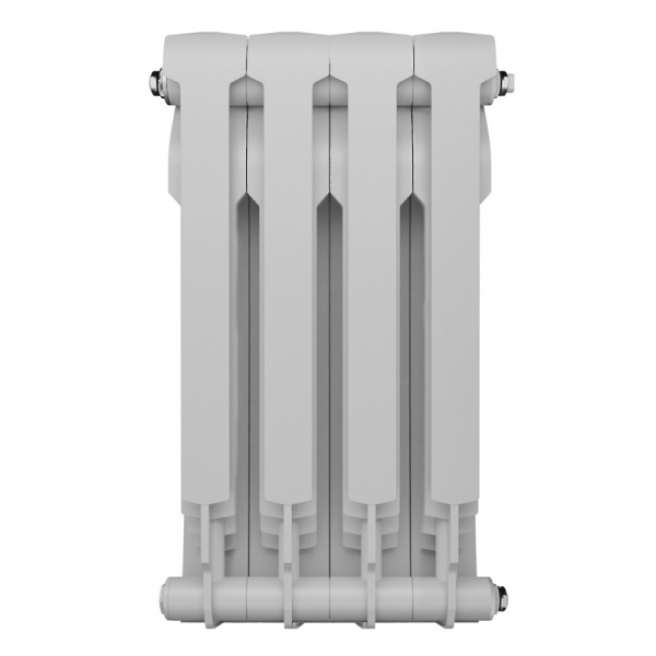 Радиатор биметаллический Royal Thermo BiLiner 500 /Bianco Traffico - 4 секции, белый, RTBBT50004