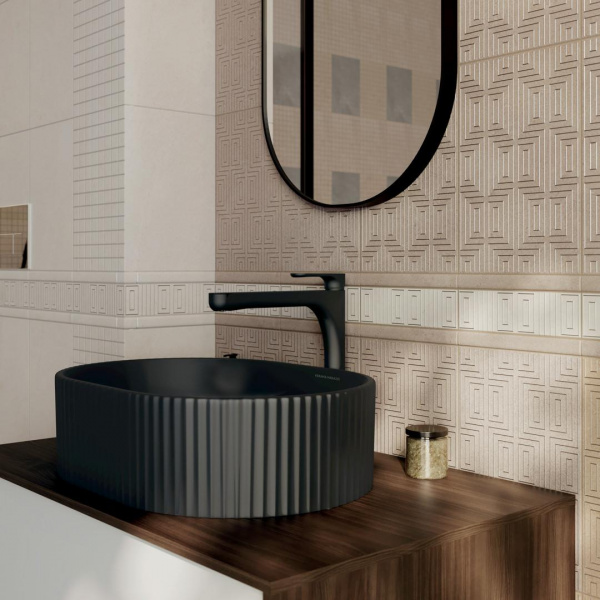 Бордюр Kerama Marazzi Матрикс бежевый 20х5,7, OS\C242\8344
