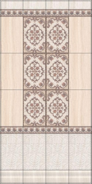 Плинтус Kerama Marazzi Пантеон 25х15 беж светлый FMB008