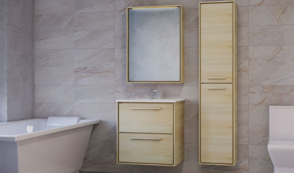 Тумба Raval Frame 60 подвесная Дуб сонома, Fra.01.60/P/DS
