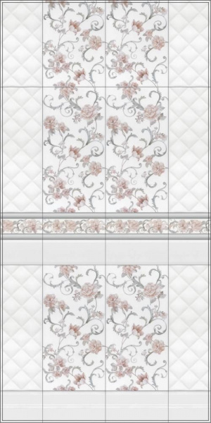 Бордюр Kerama Marazzi Марсо розовый 30х2,5 SPA025R
