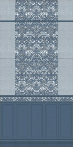 Бордюр Kerama Marazzi Лувр 20х6,3 MLD\B89\7071