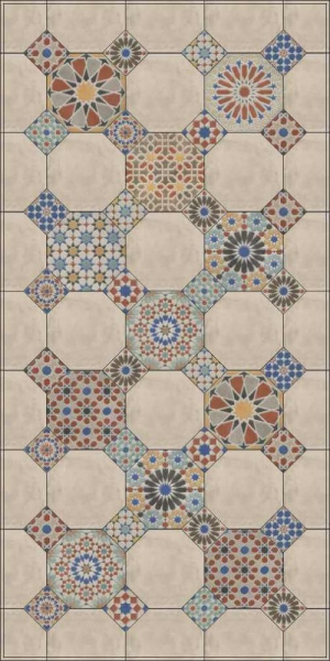 Плитка керамическая напольная Kerama Marazzi Паласио 24x24, VT\A54\SG2432