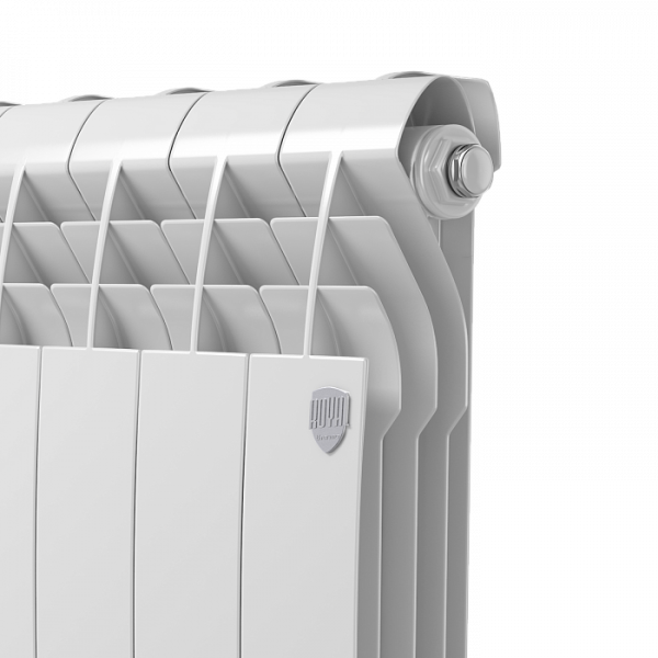 Радиатор биметаллический Royal Thermo BiLiner 350 /Bianco Traffico - 12 секций, белый, RTBBT35012