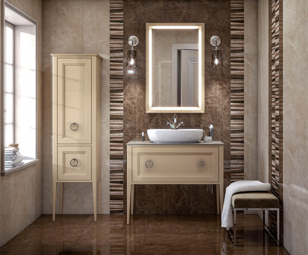 Зеркало Kerama Marazzi PLAZA Classic 65 капучино, PL.C.mi.65\CAP